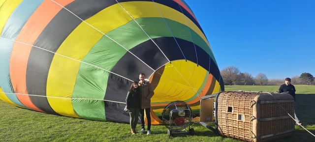  Il nostro team di appassionati all'atterraggio 