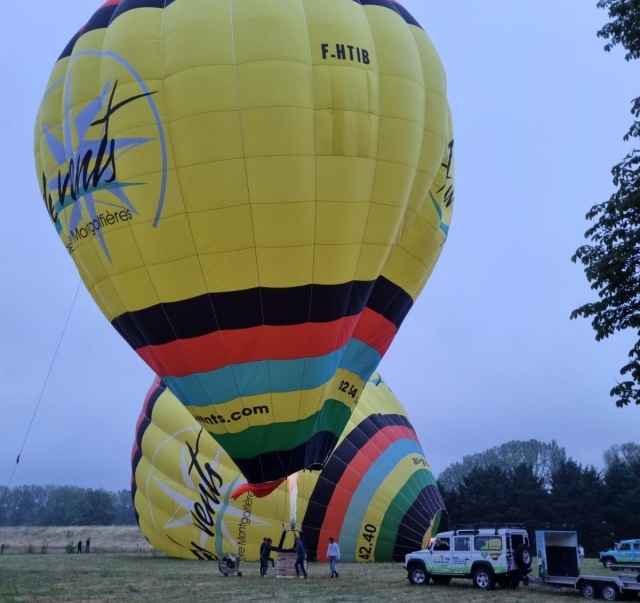  Ballonaufblasen, orchestriert von unserem Team 