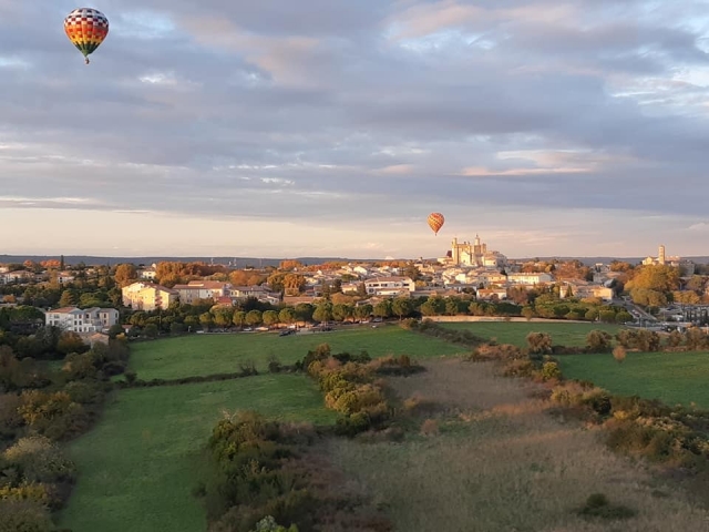 Volo sui paesaggi della Provenza 