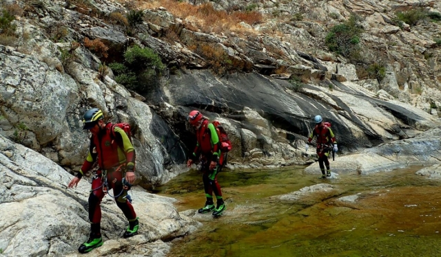  Wasserwanderung im Audin Creek Canyon