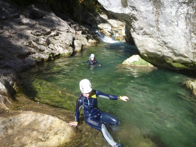 Canyoning Riou de Cuébris