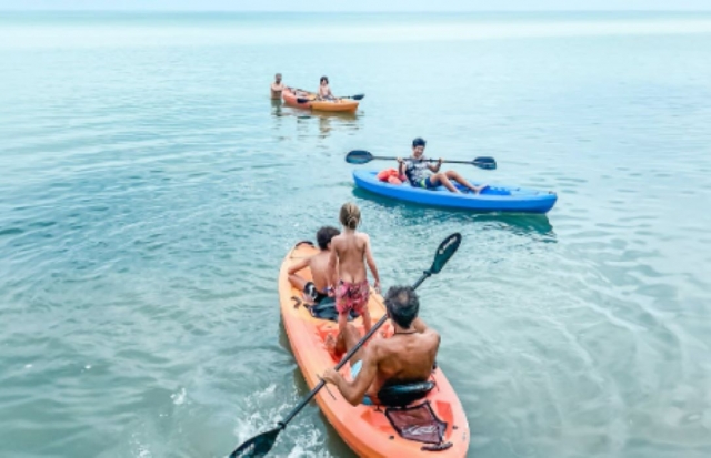Location de kayak en famille 