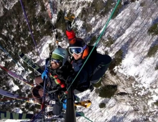 Vol panoramique en parapente 30mn +Vidéo Le Bouant
