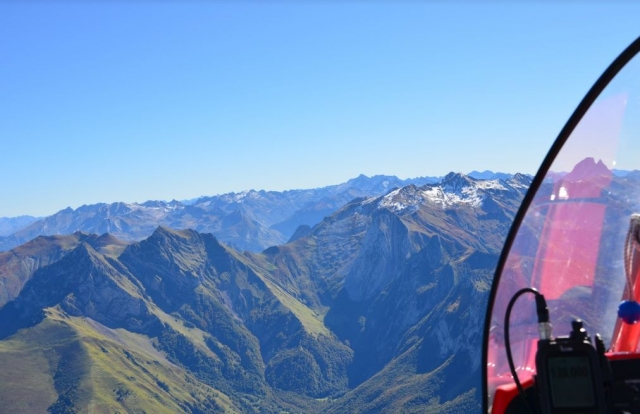  Vista panoramica a bordo del nostro autogiro 