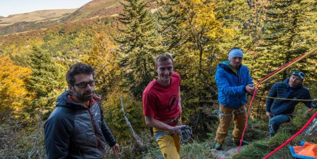  Preparation of equipment for the via ferrata activity 