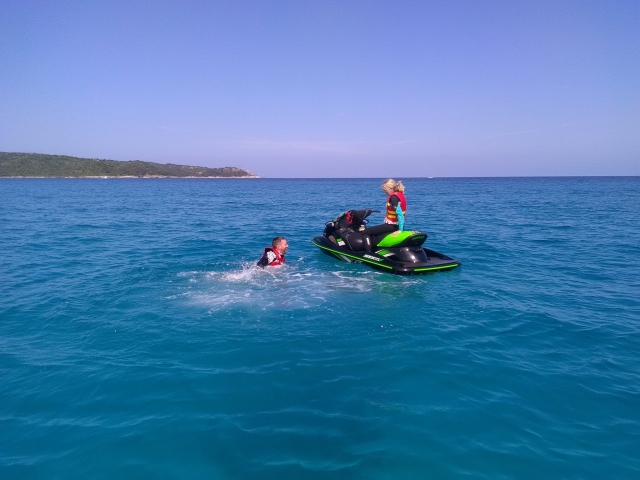 Excursión en moto de agua en Saint-Florent 