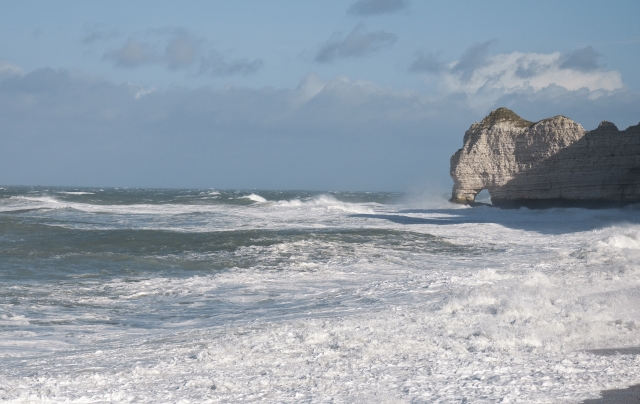  os penhascos do giz etretat -9999- GOUETTE Aproveitando a vista maritime 