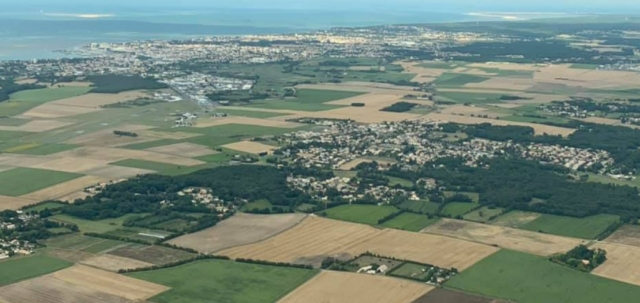 Entdeckung der Charentais-Landschaften in einem ULM 