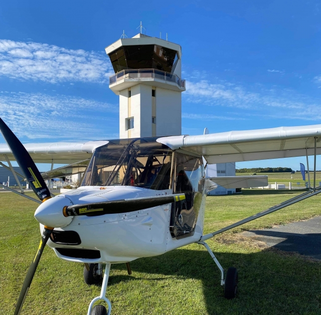  Flight in multi-axis ULM in Royan 