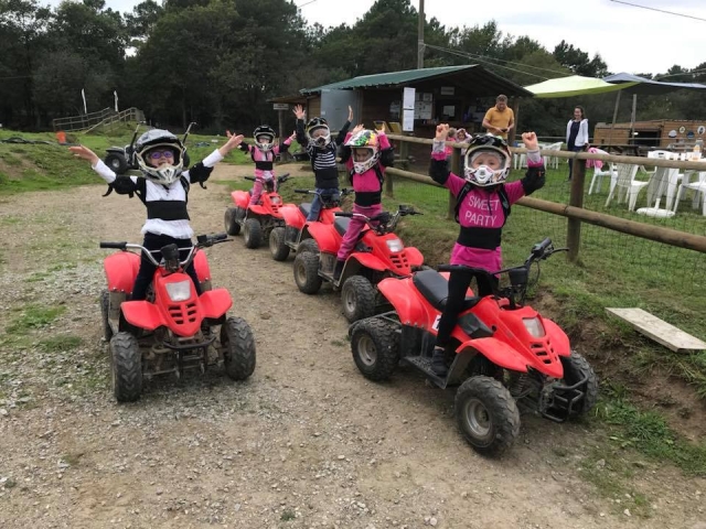 Sortie collective en quad