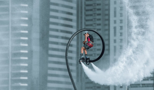 Profitez d'un matériel haut de gamme pour une session en flyboard sensationnelle 