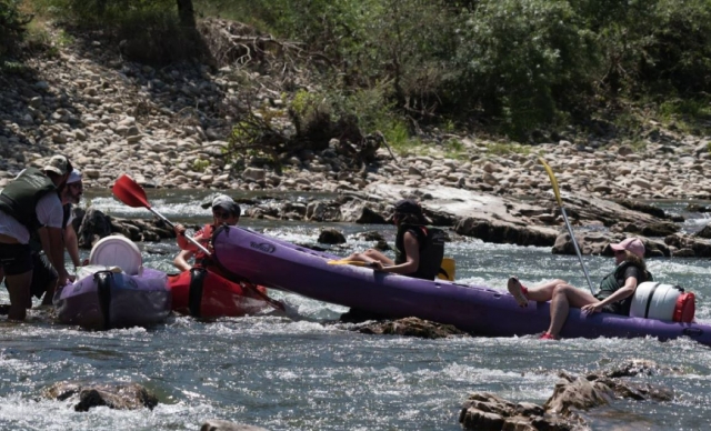  A memorable and sporty canoe-kayak experience 
