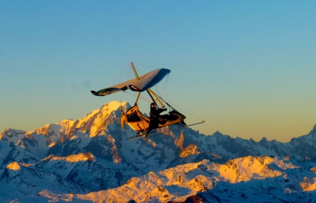  Volo in ULM basculante in Savoia 