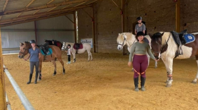 Equip your horse or pony and go for a ride 