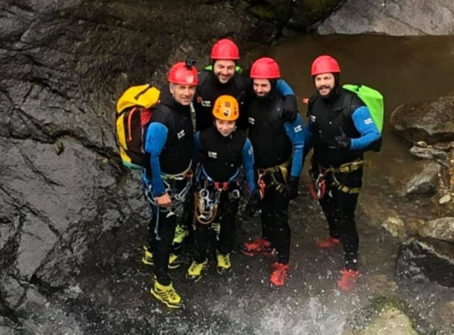  Our team of canyoning instructors 