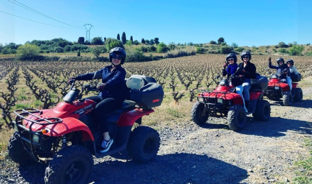  Paseo en quad por el Oise 