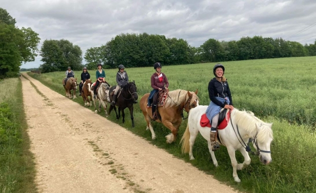  Opta por un paseo a caballo con tus amigos 