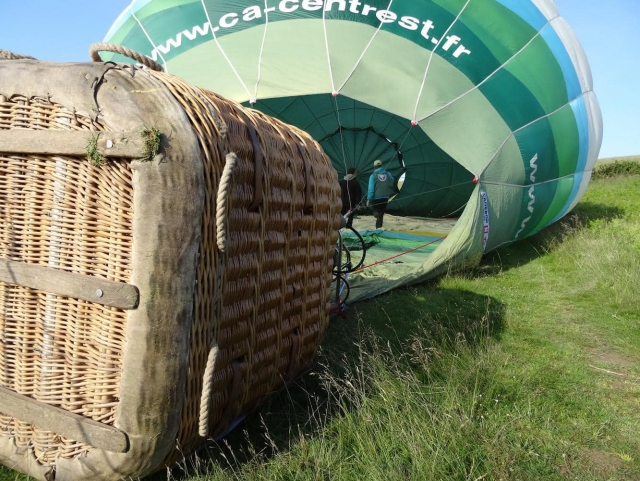  Parteciperai alla preparazione della mongolfiera 