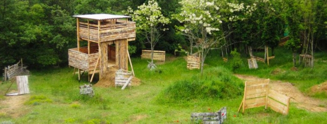  Campo de paintball en Châtillon-Saint-Jean 