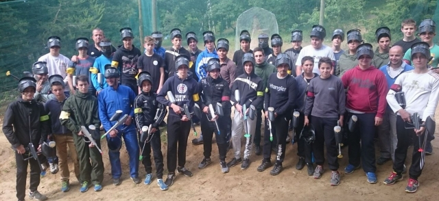  Paintball session in the Drôme 