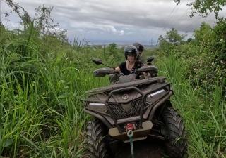 Quad-Wanderung in Saint-Paul - 2 Stunden