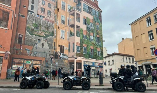  Entdecken Sie die Innenstadt von Lyon mit dem Quad. 