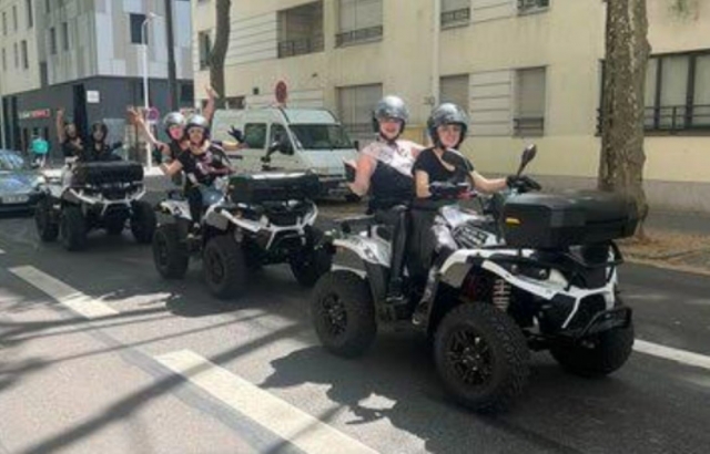  Zweisitzer-Quad-Fahrt