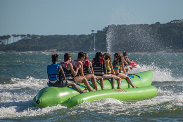 Bouée tractée à La Baule pour petits et grands