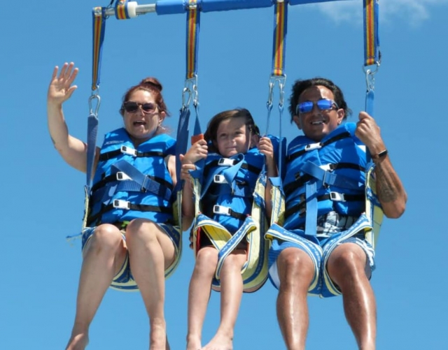  Volo in parasailing