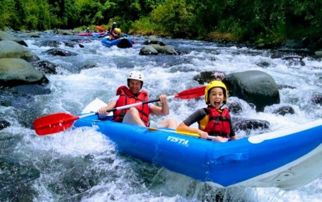  Canoa-raft en rápido en Saint-Benoît 