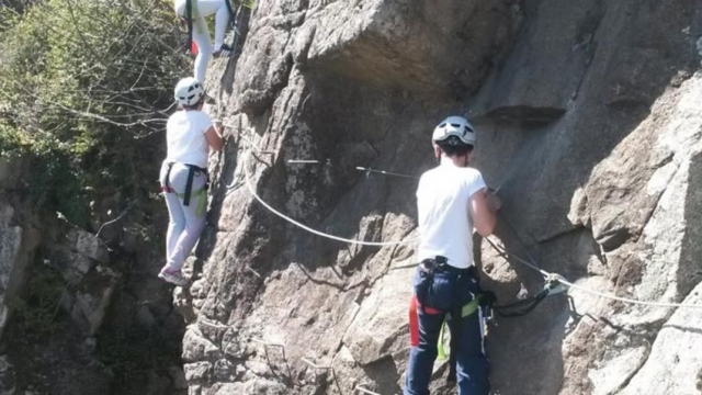  Via ferrata session with a state-certified instructor