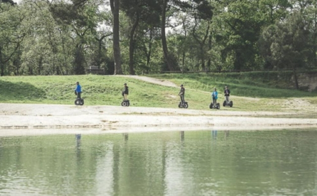  Excursión en segway por el lago Bleu 