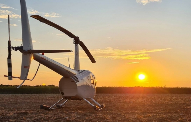  Helicopter flight in Avignon 
