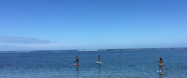  Stand-up paddle de iniciación en La Saline Les Bains 