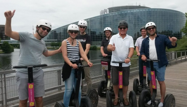 Longez la rive III durant votre promenade en segway