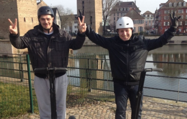  Excursion in Segway in the city center of Colmar 