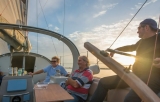 Sortie au crépuscule en voilier à Leucate - 2h30