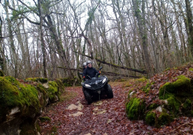  Quad-Ausflug unter Aufsicht eines staatlich geprüften Ausbilders 