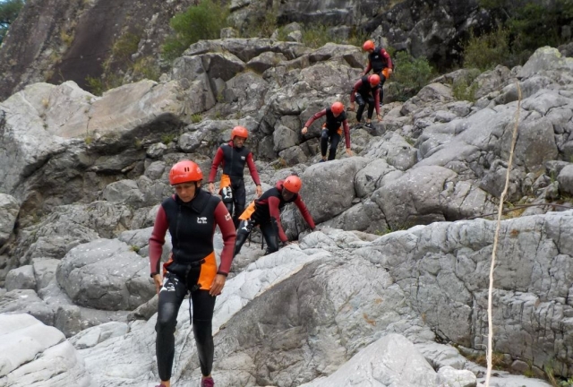 Canyoning with a state-certified instructor 