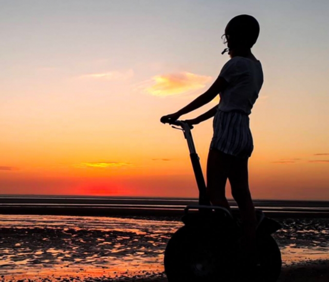 Profitez d'une vue exceptionnelle à bord de votre segway