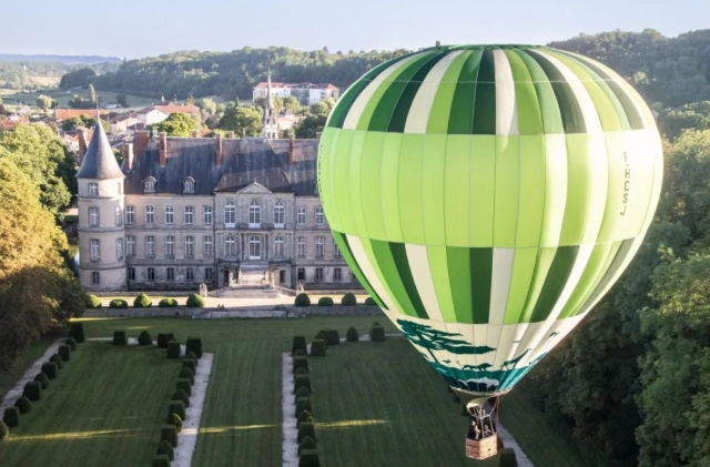  Heißluftballonflug zur Entdeckung des Château de Haroué 