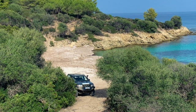 Unique panorama aboard your 4x4
