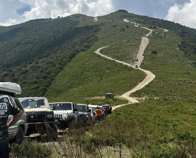  Sublime vista durante nuestra caminata en 4x4 