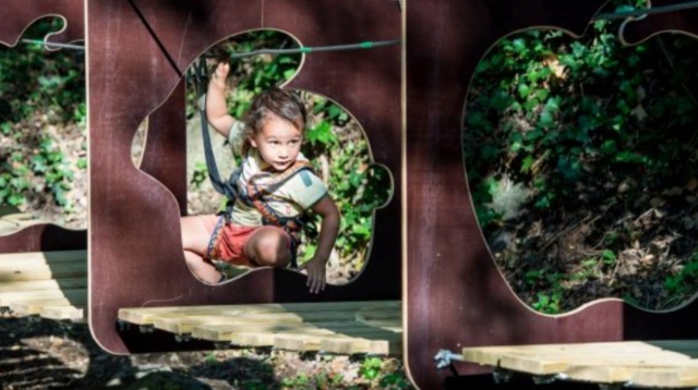  Tree climbing session for children at Marquinaxes 