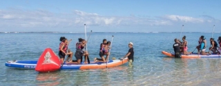 Big Paddle rafting sur la plage d'Erromardie 2h