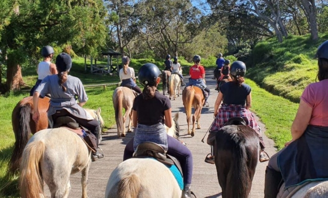  Salida de nuestra cabalgata 