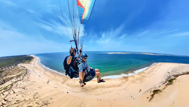 Excursion en parapente avec un moniteur diplômé d'Etat