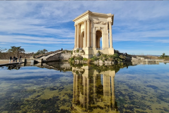Die herrlichen Landschaften von Montpellier 