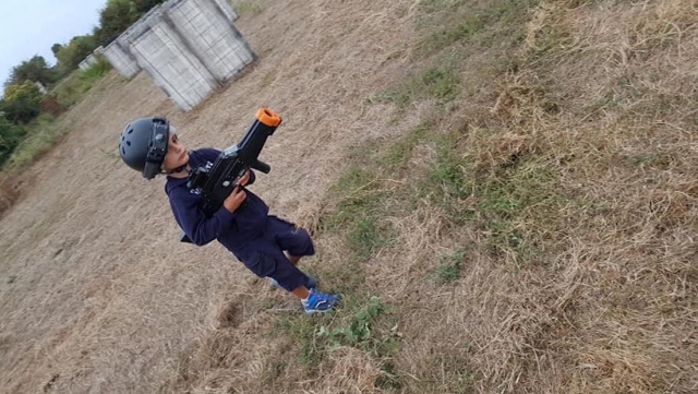  Anche i più piccoli possono giocare a Laser Tag 