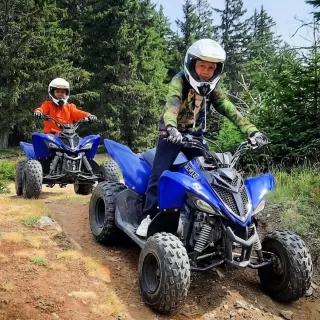 Quad-Entdeckungsausflug für Kinder/Jugendliche Belledonne 30 Minuten
